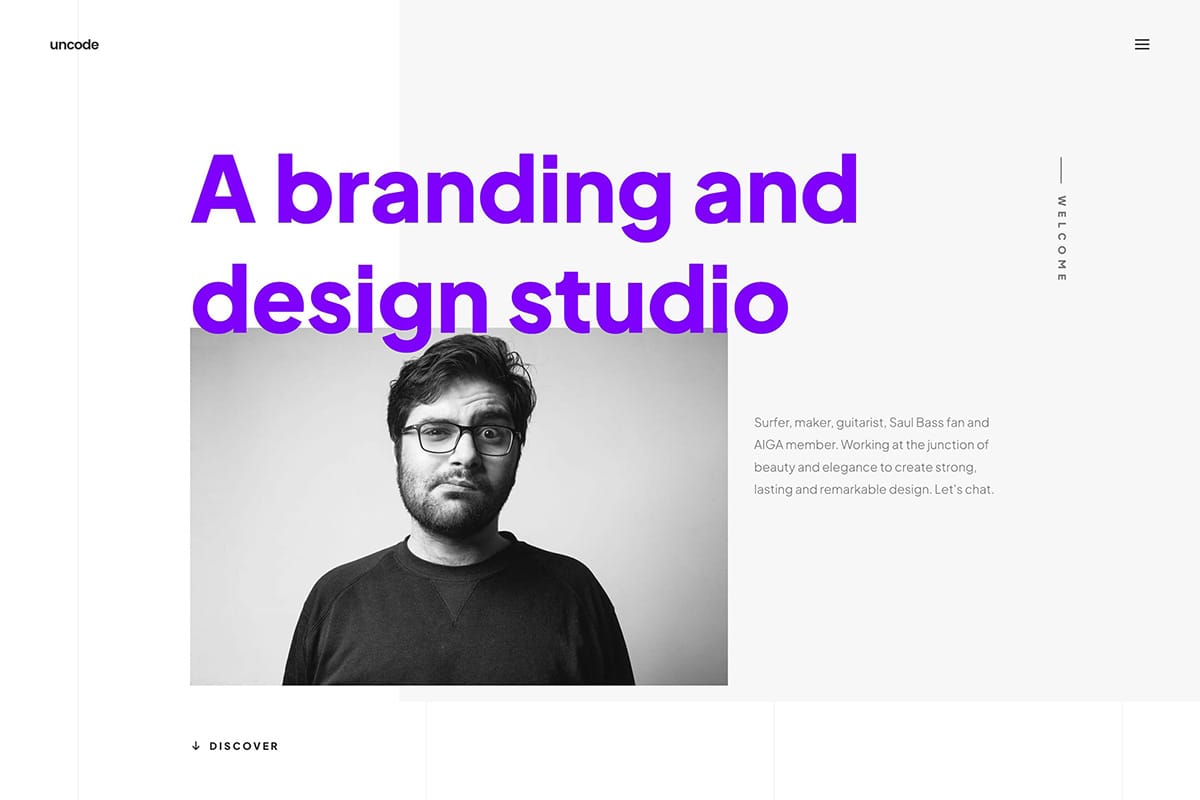 demo homepage Creative Designers Uncode 2023 New